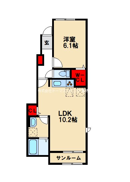 セイバリーUAIIIの間取り