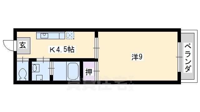 シェモア北山の間取り