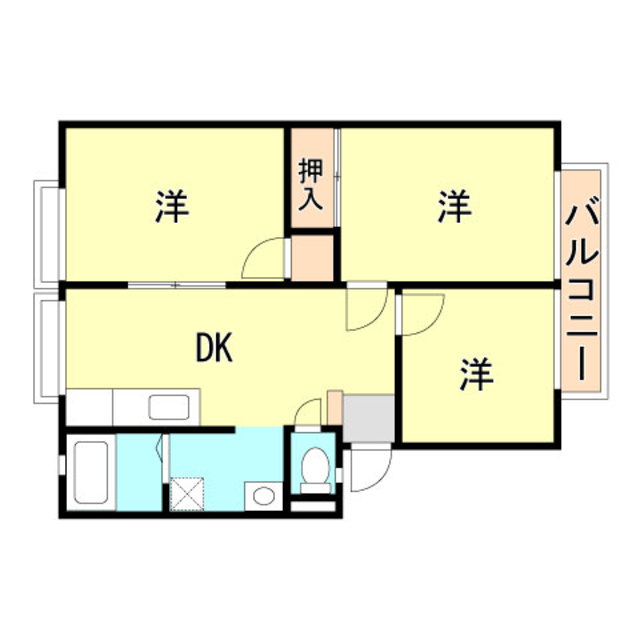 エルパラッツォ花山の間取り