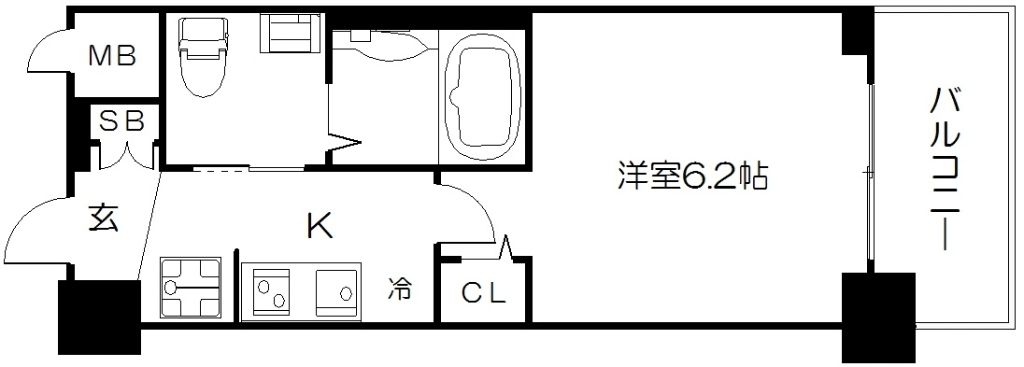 エステムプラザ京都聚楽第　雅邸の間取り