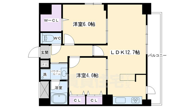 Ｐｉａｎｕｒａ柳馬場の間取り