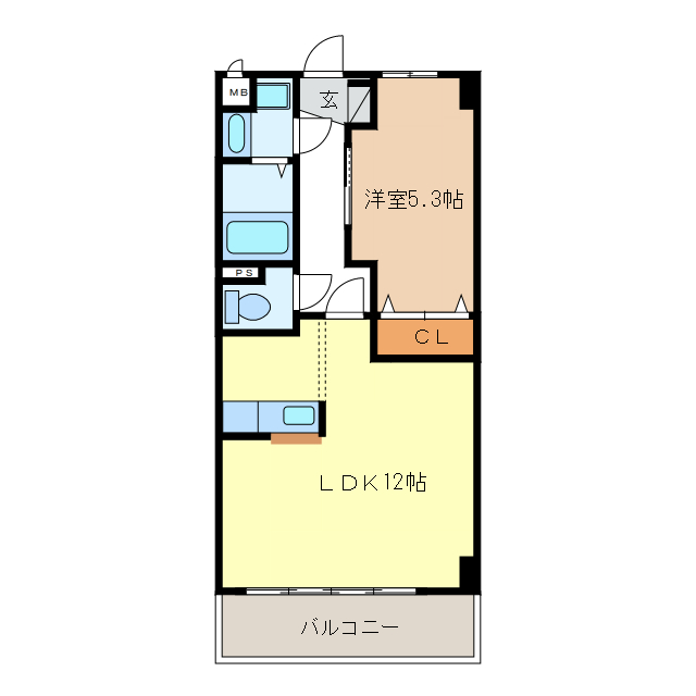 アーバンヒルズ城山の間取り