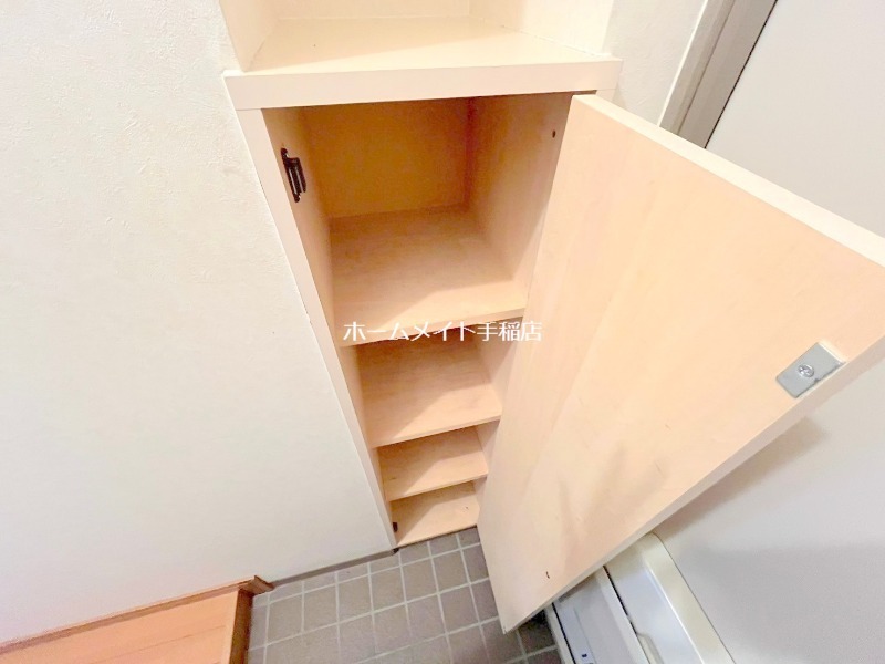 収納　シューズボックス付きです！