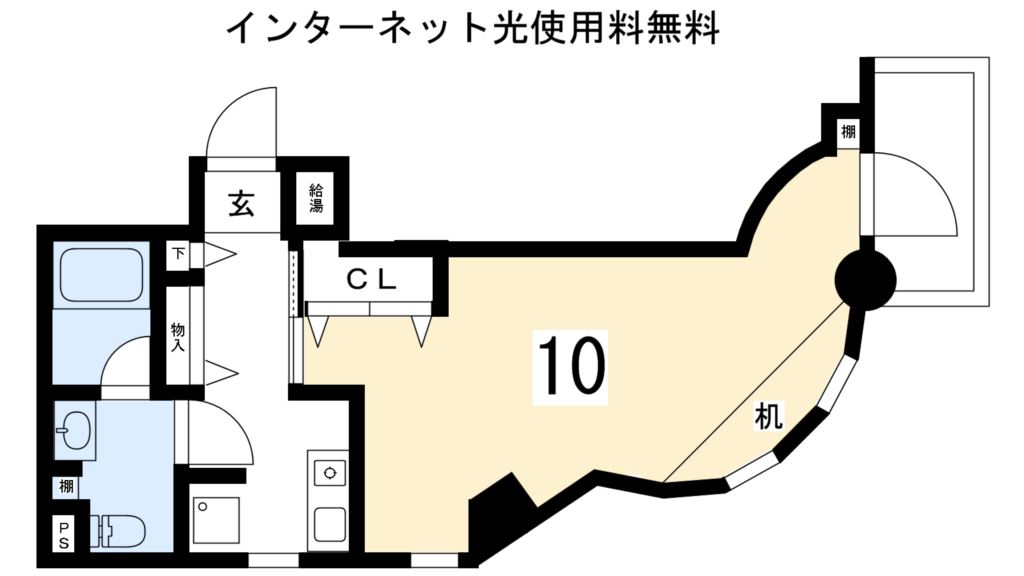 グラン シャリオ 北山の間取り