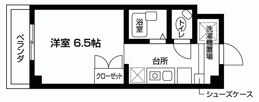 ドミトリー白根の間取り