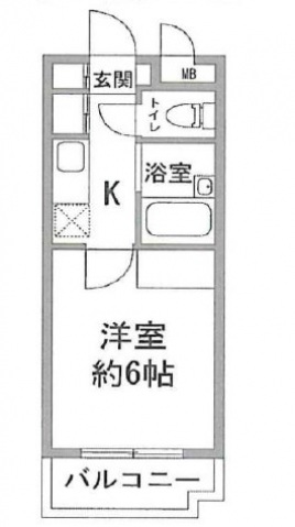 町田市能ヶ谷のマンションの間取り