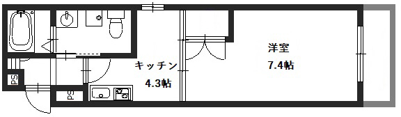 ラピュールの間取り