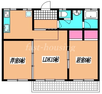 練馬区関町北のアパートの間取り