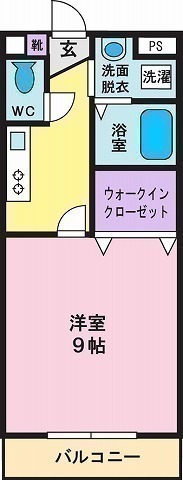 アミスターの間取り