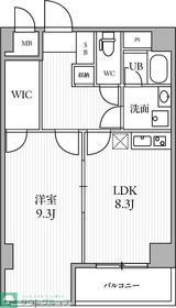 三鷹市上連雀のマンションの間取り