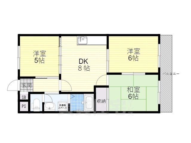 敷島第5マンションの間取り