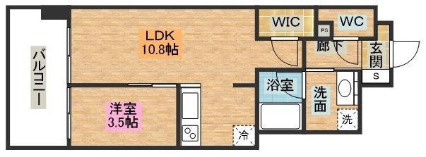 RJRプレシア浦上駅南の間取り