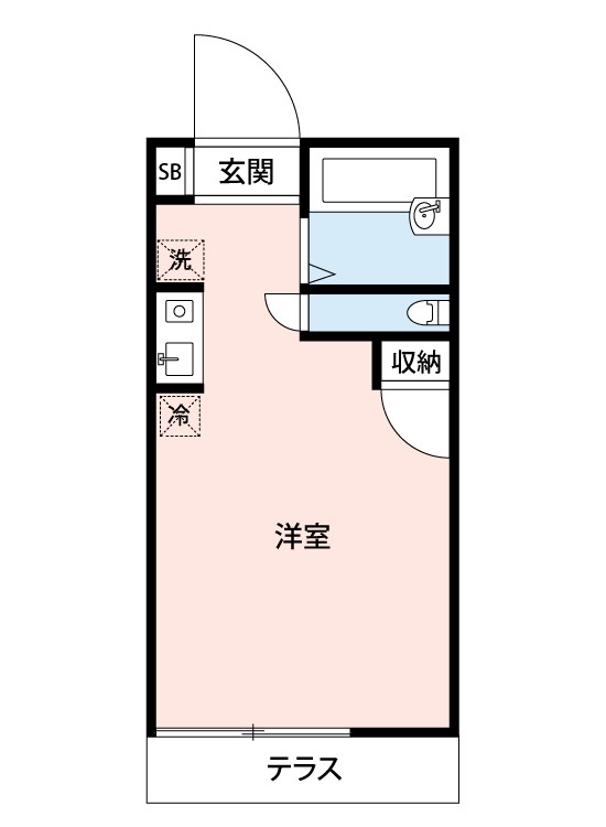 メープルハイツの間取り