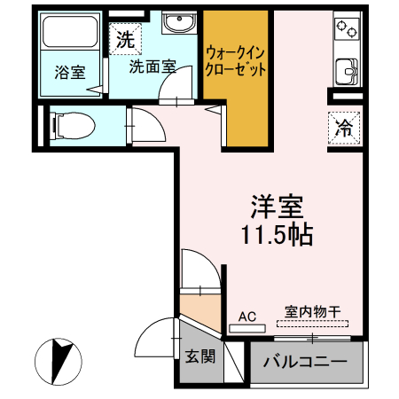 フレッチェ・ボスコII（2）の間取り