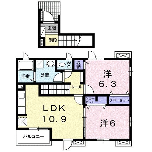 プロムナード・A_間取り_0