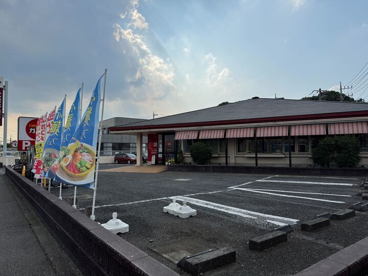 飲食店　ガスト 大宮南中野店(から好し取扱店)（飲食店）まで79m