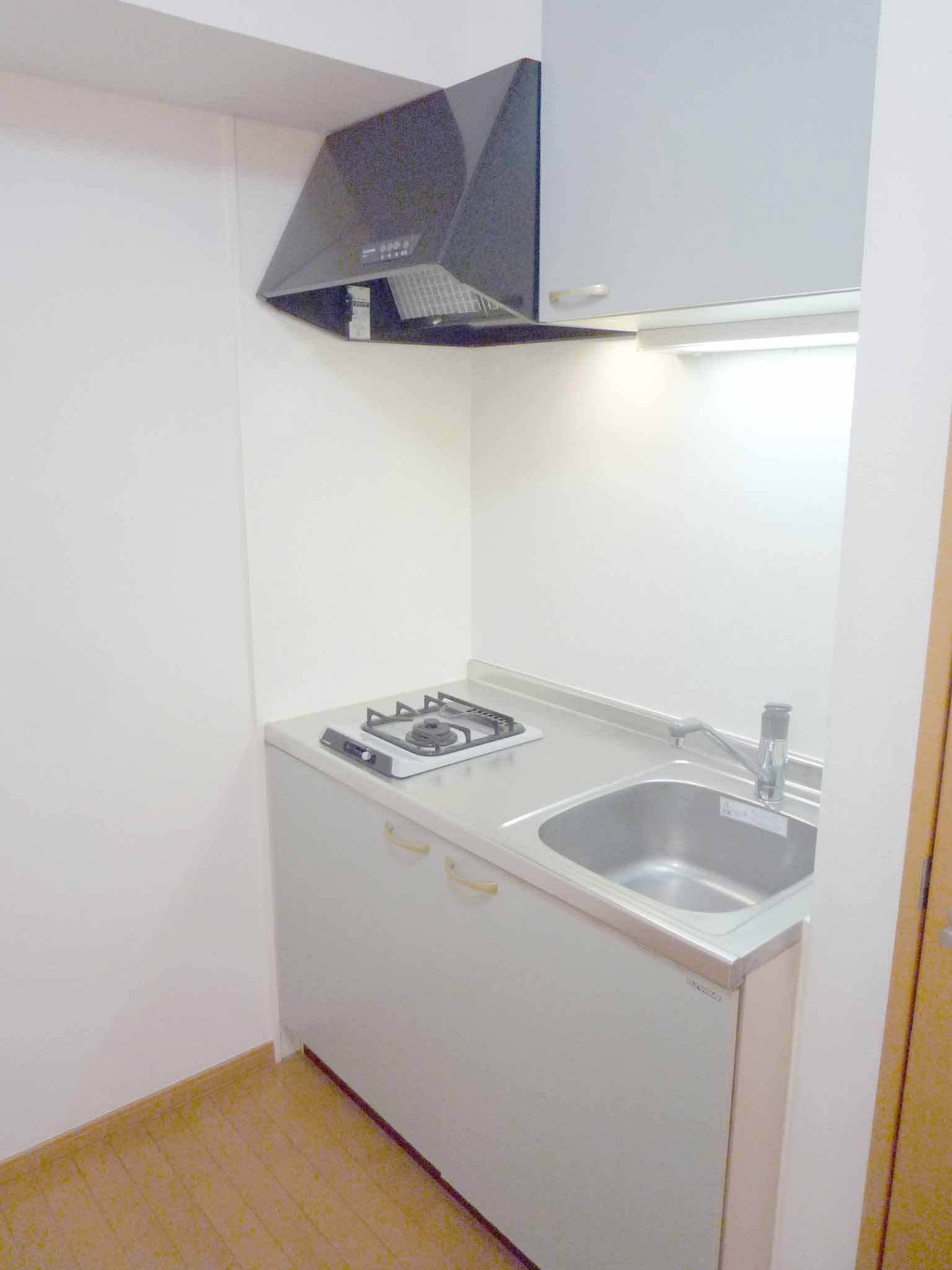 キッチン　独立キッチン・1口ガスコンロ付