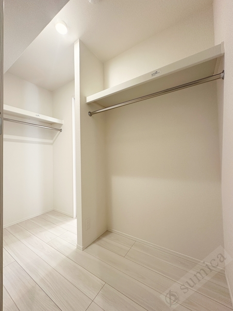 収納　たっぷりと収納できるクローゼット♪♪