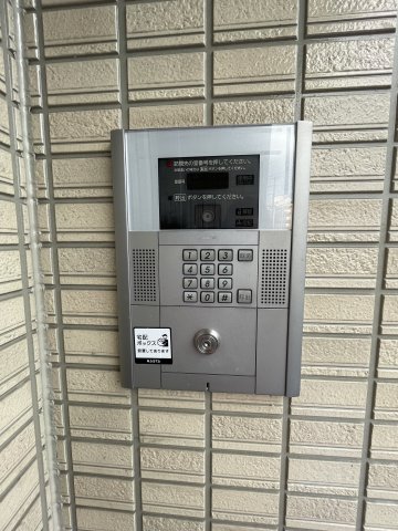 セキュリティ　オートロック付きインターホンです