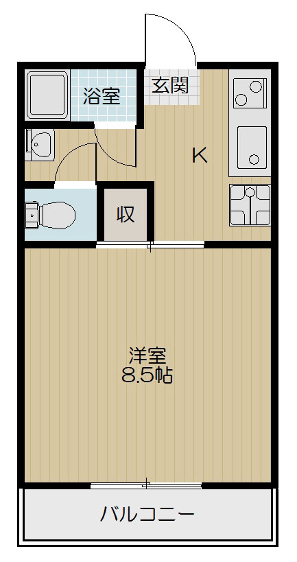 ピア・エスポワールの間取り