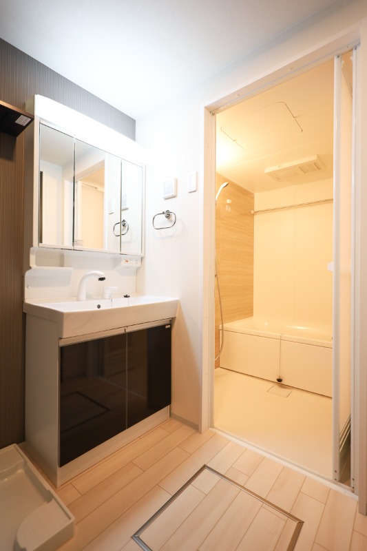 洗面設備　図面と現状に相違がある場合には現状を優先