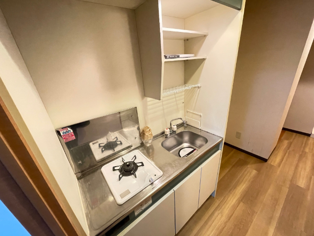 キッチン　１口ガスコンロ付キッチン