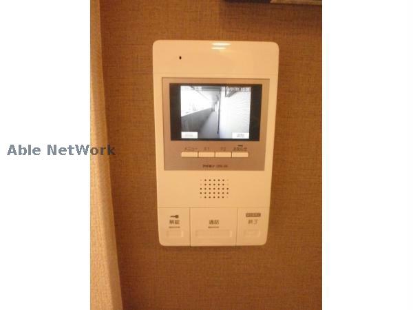 セキュリティ　TVモニター付きインターホン