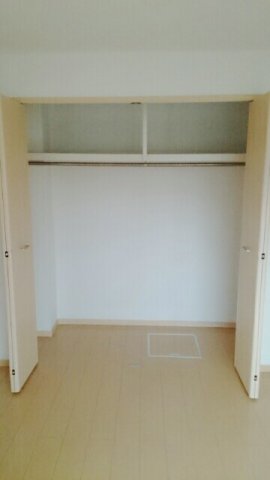 収納　大きなスペースがあり、収納には困りません