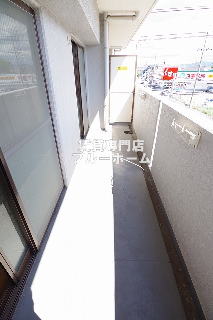 バルコニー　広いバルコニーです！