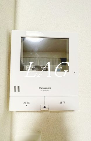 セキュリティ　モニター付きインターホンです。