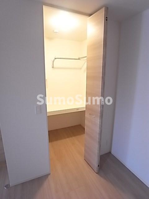 収納　大きなスペースがあり、収納には困りません