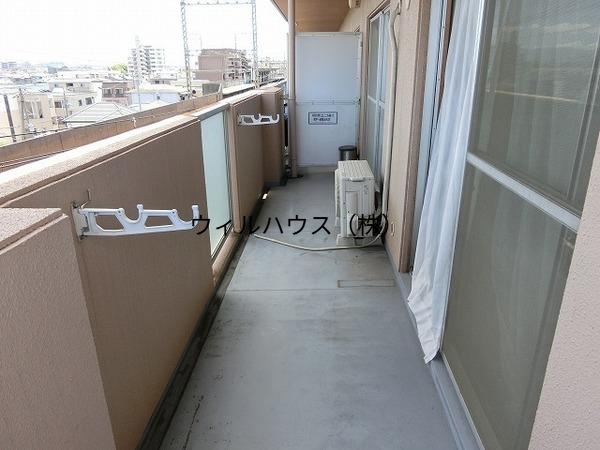 バルコニー　日当たり良好！