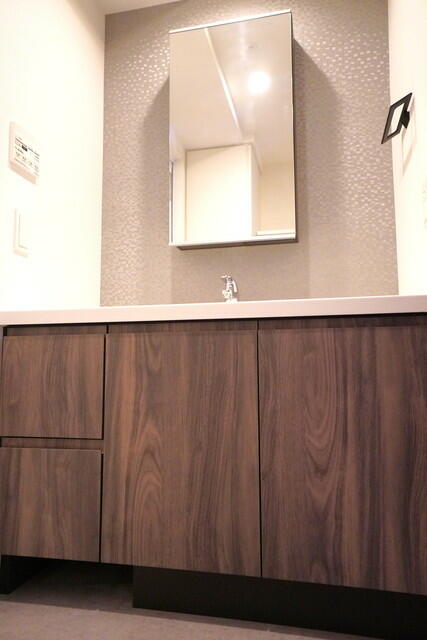 洗面設備　※写真は同タイプ住戸です。