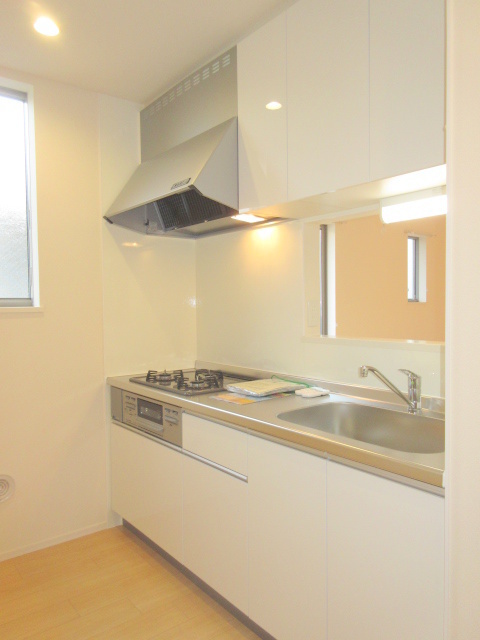 キッチン　★グリル付きガス３口システムキッチン★