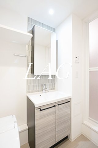 洗面設備　洗面台です。