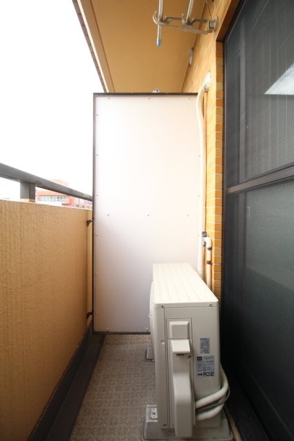 バルコニー　落ち着いた時間を過ごせるバルコニーです