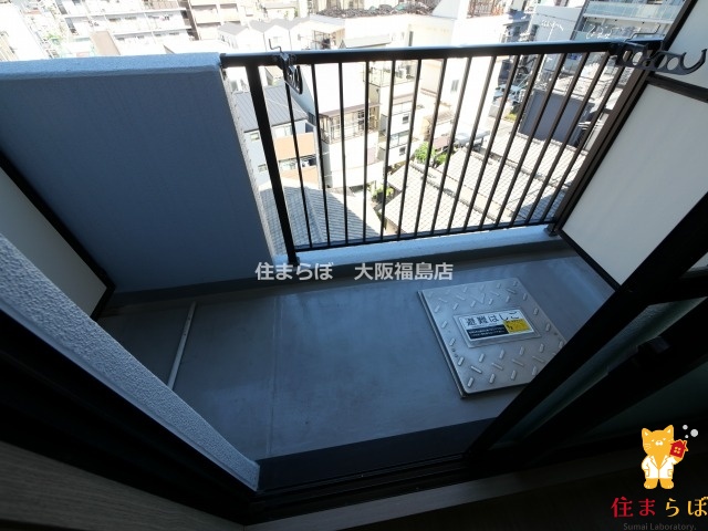 バルコニー　日常使いを想像しながら