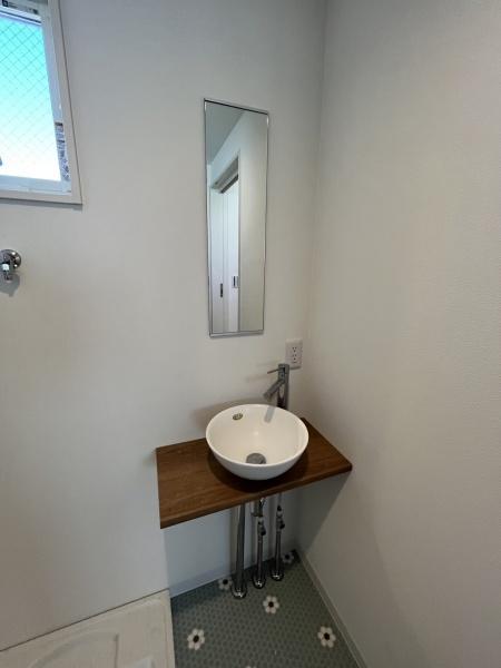 洗面設備　洗面台あります！