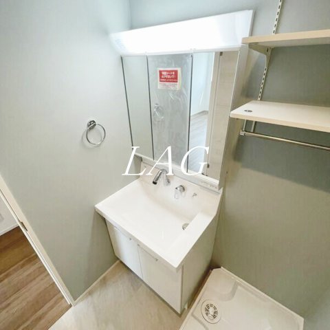 洗面設備　独立洗面台です。