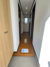 玄関　収納もある玄関です