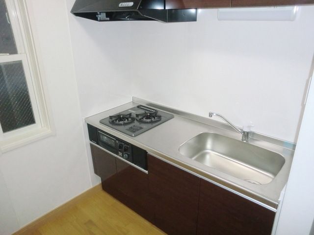 キッチン　★2口ガスコンロ＆グリル付キッチンです★