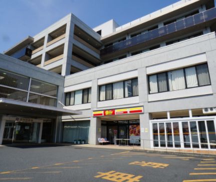 コンビニ　ニューヤマザキデイリーストア　玉川病院店（コンビニ）まで617m