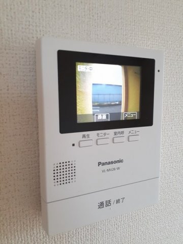 セキュリティ　モニター付きインターホンです