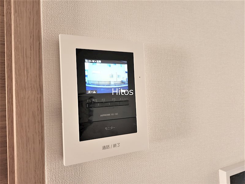 セキュリティ　モニター付きインターフォンを採用し防犯対策。