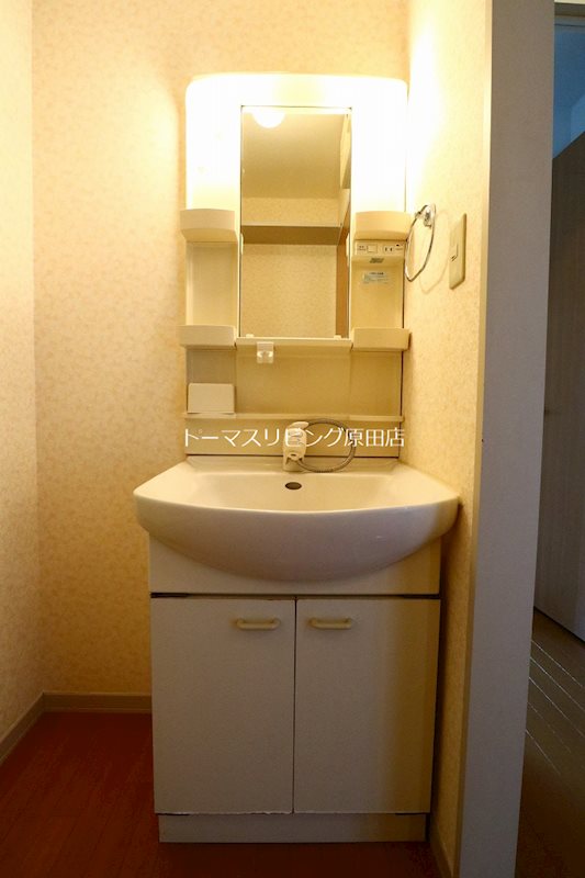 洗面設備　B202号室写真