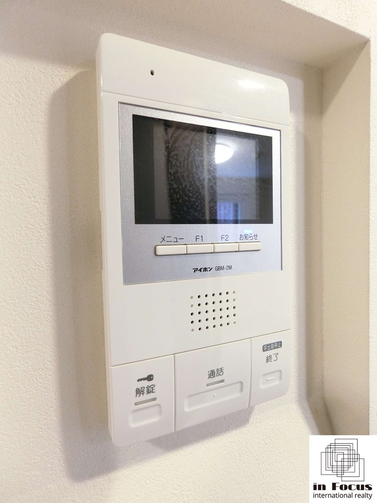 セキュリティ　来客の顔が見える安心のTVモニターホン