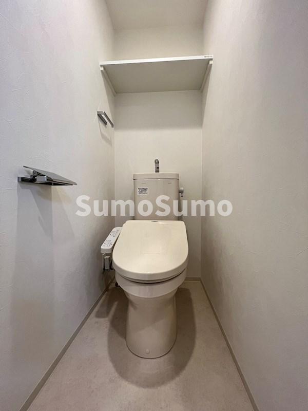 トイレ　ゆったりとした空間のトイレです