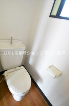 トイレ　同建物・別号室の写真です。