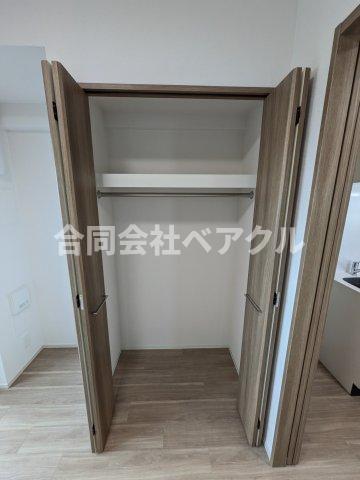 収納　収納のためのスペースです