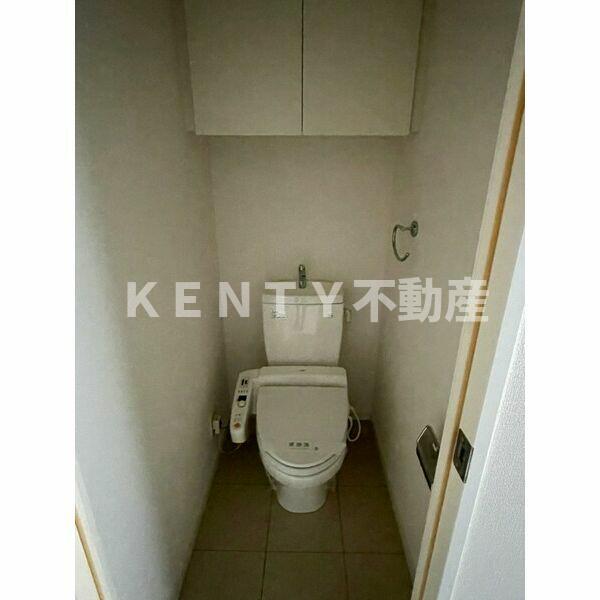 トイレ　ゆったりとした空間のトイレです